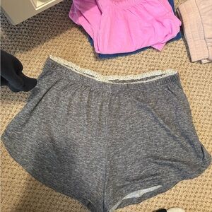 Gray Women's pajama Shorts